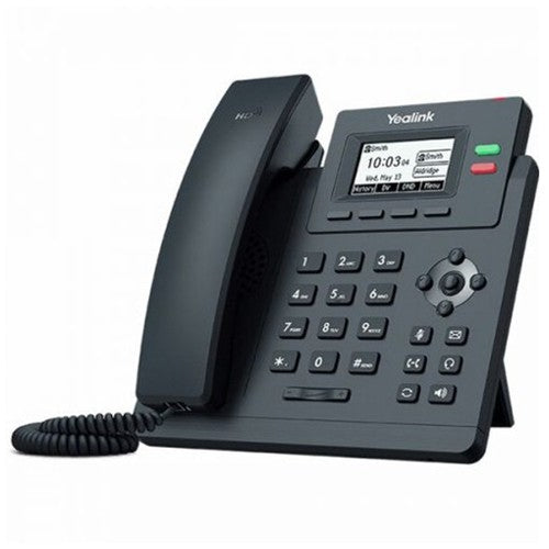 Yealink SIP-T31W IP Phone - Corded - Corded/Cordless - Wi-Fi - Wall Mountable - Classic Gray SIP-T31W