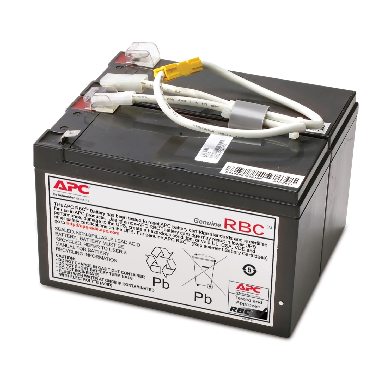 Cartouche de batterie de remplacement APC 9VAh UPS #109 APCRBC109