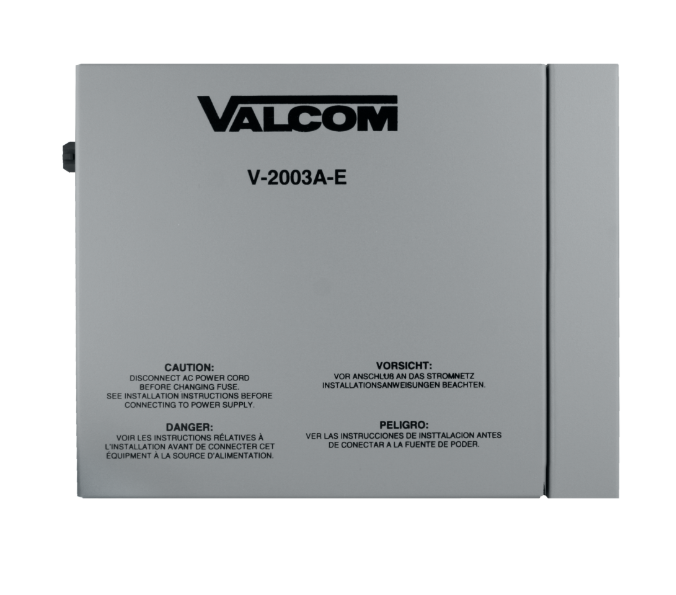 VALCOM 3 ZONE PAGE CONTROL WITH POWER