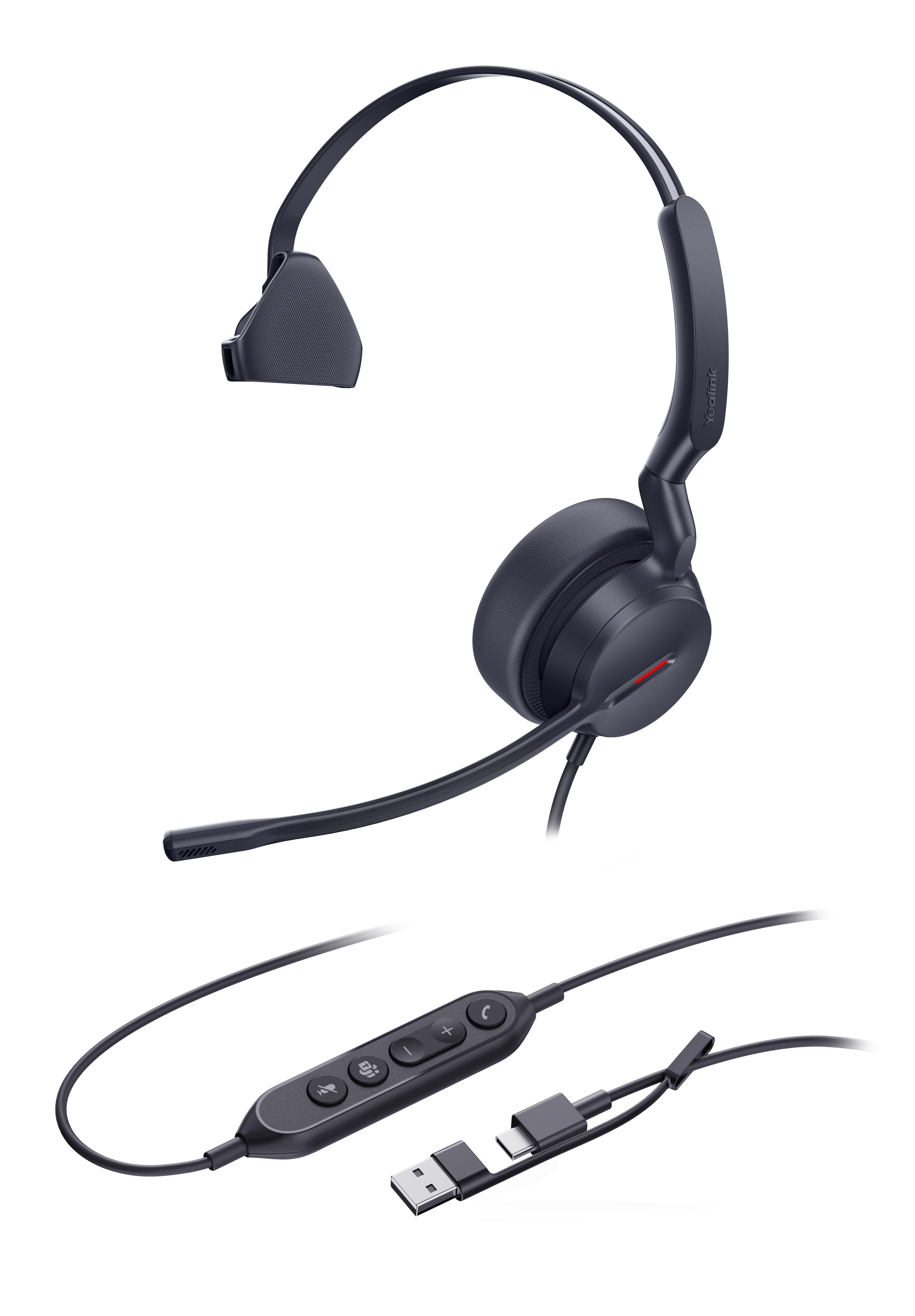Yealink UH44 Mono Teams USB-C/A