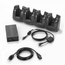 Zebra CRD3000-400CES Four Slot Charging Cradle CRD3000-400CES