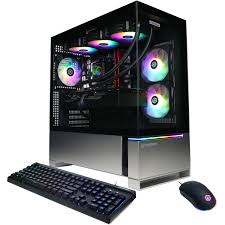 CyberPowerPC Gamer Supreme SLCAI7800CPG Gaming Desktop Computer - AMD Ryzen 9 9900X - 32 GB - 2 TB SSD - Mid-tower - Black SLCAI7800CPG