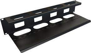 Gestionnaire de câbles horizontal Hammond 19 pouces - 2U