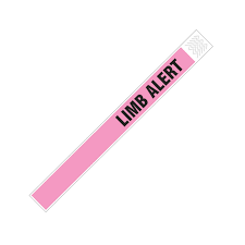 Zebra Slim Alert Wristband PS-LIMBALERT-PNK