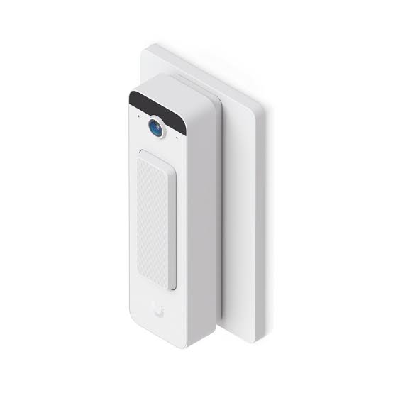 Ubiquiti UniFi Mounting Plate for Doorbell, Gang Box - White UACC-DBL-GB-Plate-W