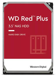 WD Red Plus Internal NAS HDD 3.5" - 10TB 512MB WD100EFGX