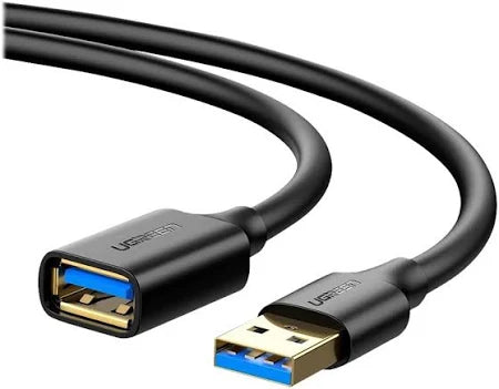 UGREEN USB 3.0 Extension Male Cable - Black 10368