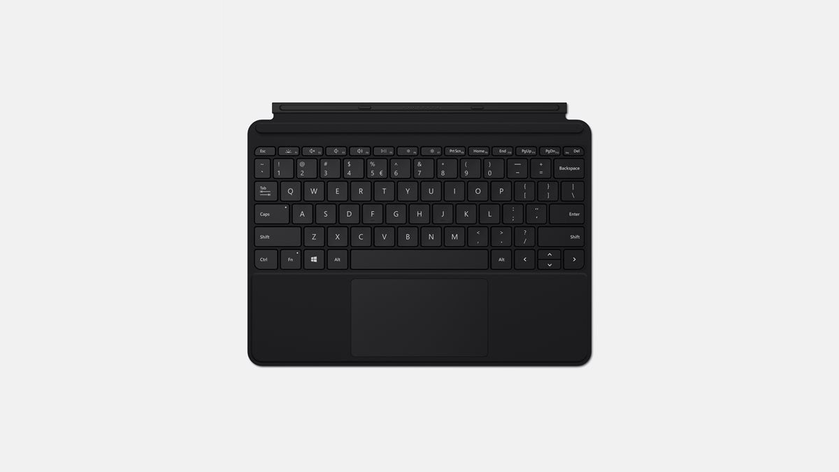 Microsoft Type Cover Keyboard/Cover Case Microsoft Surface Go, Surface Go 2, Surface Go 3 Tablet - Black KCM-00026